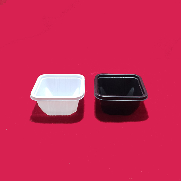 사각용기(검정) /세트